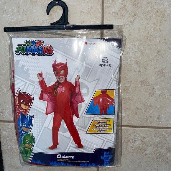 DISNEY PJ MASKS OWLETTE CLASSIC HALLOWEEN COSTUME SIZE 3T-4T NEW - Picture 1 of 4